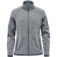 Stormtech Women's Avalanche Pure Earth Full Zip Fleece Jacket in Light Grey | Size: XS