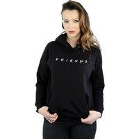 Friends Women's Logo Cotton Hoodie in Black | Size: XL