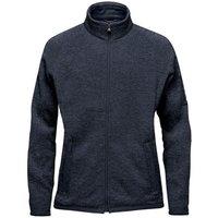 Stormtech Women's Avalante Heather Full Zip Fleece Jacket in Navy | Size: XL