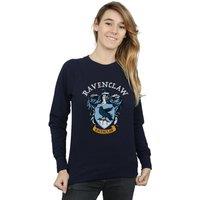 Harry Potter Women's Ravenclaw Cotton Sweatshirt in Navy | Size: 2XL