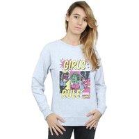 Marvel Comics Women's Rule Sweatshirt in Grey | Size: Small