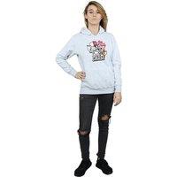 Tom & Jerry Women's Cat & Mouse Chase Heather Hoodie in Grey | Size: XL
