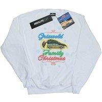 National Lampoon's Christmas Vacation Women's Griswold Family Christmas Sweatshirt in White | Size: Medium