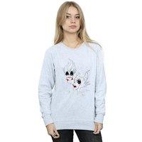 Disney Women's Wicked Sweatshirt in Grey | Size: Medium