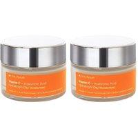 dr. Eve Ryouth Women's Vitamin C + Hyaluronic Acid Hydrabright Day Moisturiser x 2 in White