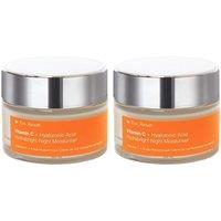 dr. Eve Ryouth Women's 2pc Vitamin C + Hyaluronic Acid Night Treatment Starter Set in White