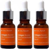 dr. Eve Ryouth Women's 3pc Ultra-Collagen Booster Serum Anti-Aging Starter Set in Clear