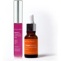 dr. Eve Ryouth Women's Collagen Booster Ultra Concentrated Serum 15ml + Vitamin E & Peppirment Lip Plumps 8ml in White