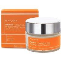 dr. Eve Ryouth Women's Vitamin C + Hyaluronic Acid Hydra bright Anti-Aging Night Moisturizer 50ml in White