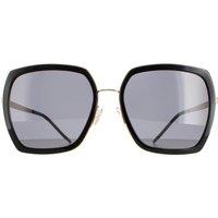 Hugo Boss Women's Square Gold Black Grey BOSS 1208/S