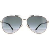 Jimmy Choo Women's Aviator Gold Black Dark Grey Gradient DEVAN/S
