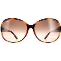 Salvatore Ferragamo Women's Oval Tortoise Brown Gradient SF770SA