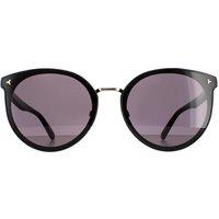Bally Women's Cat Eye Black Blue BY0043-K