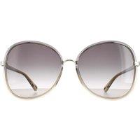 Chloe Women's Fashion Grey to Brown Crystal Fade & Gold Grey Gradient CH0030S Franky