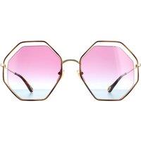 Chloe Women's Round Gold Blue Pink Gradient CH0045S