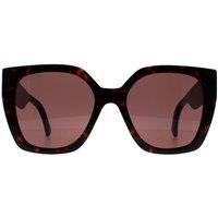 Gucci Women's Square Havana Brown GG1300S