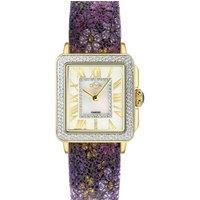 Padova Leather 12305F Purple Swiss Quartz Watch