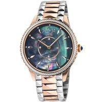 Siena Blue MOP Dial Two Tone Rose Bracelet Swiss Quartz Watch