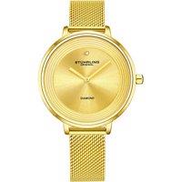 Symphony 3946 Women's Mesh Diamond Watch Quartz with Brushed Finish Dial and Diamond Accents