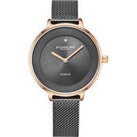 Symphony 3946 Women's Mesh Diamond Watch Quartz with Brushed Finish Dial and Diamond Accents