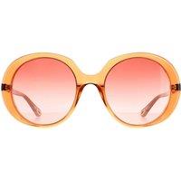 Chloe Women's Oval Transparent Dark Orange Orange Gradient CH0007S