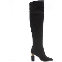 'Valentinne' Alcantara Biker Boots