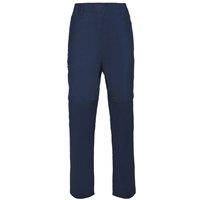 Trespass Women's Rambler Convertible Hiking Trousers in Navy | Size: Small