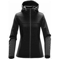 Stormtech Women's Orbiter Hooded Soft Shell Jacket in True Black | Size: XL