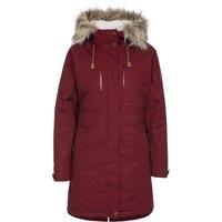 Trespass Women's Faithful Waterproof Jacket in Dark Red | Size: 2XS