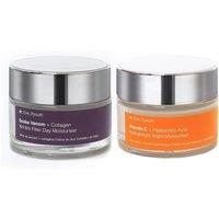 Snake Venom + Collagen Wrinkle Filler Day Moisturiser 50ml + Vitamin C + Hyaluronic Acid Hydrabright Night Moisturiser 50ml