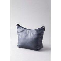 Lakeland Leather Women's 'Grasmere' Leather Cross Body Bag in Navy