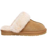 EverAu Australia Women's Raven Slippers in Gold | Size: 4