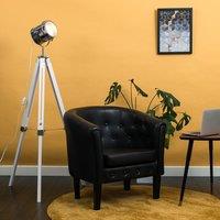 ValueLights Starboard White Floor Lamp