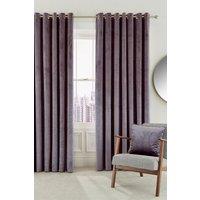 Helena Springfield 'Escala' Woven Lined Curtains in Lavender | Size: 167 cm width x 137 cm drop