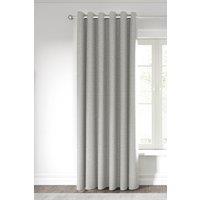 Nalu Nicole Scherzinger 'Kalo' Lined Curtains in Silver | Size: 167 cm width x 183 cm drop