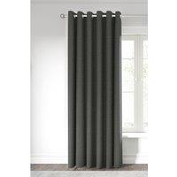 Nalu Nicole Scherzinger 'Kalo' Lined Curtains in Charcoal | Size: 167 cm width x 183 cm drop