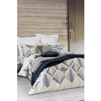Nalu Nicole Scherzinger 'Kaimana Cover' Cotton Duvet Set in Blue | Size: Single