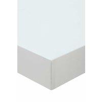 Murmur ' 250TC' Plain Dye Fitted Sheet in Grey | Size: Super King Fitted