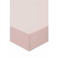 Murmur ' 500TC' Plain Dye Fitted Sheet in Light Pink | Size: Double Fitted
