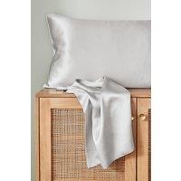 Murmur ' ' Silk Pillowcase in Grey | Size: Standard Pillow Case