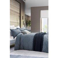 Nalu Nicole Scherzinger 'Kona' Cotton Duvet Cover in Blue | Size: Double