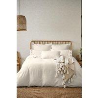 Morris & Co 'Pure Linen Cotton' Duvet Cover in White | Size: King