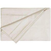 Belledorm Egyptian Cotton 200 Thread Count Flat Sheet in Ivory | Size: Double