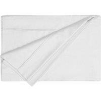 Belledorm Egyptian Cotton 200 Thread Count Flat Sheet in White | Size: Double