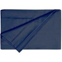 Belledorm Egyptian Cotton 200 Thread Count Flat Sheet in Navy | Size: Single