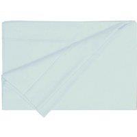 Belledorm Egyptian Cotton 200 Thread Count Flat Sheet in Light Blue | Size: King