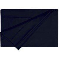 Belledorm Egyptian Cotton 200 Thread Count Flat Sheet in Black | Size: King