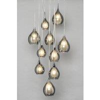 BHS Lighting Carmella Ceiling Pendant Light in Silver