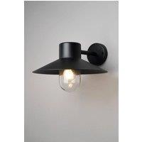 BHS Lighting Heston Outdoor Wall Light in Black