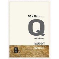 nielsen Quadrum 50 x 70cm Wooden Picture Frame With Protective Glass Front in White | Size: 50 x 70 cm